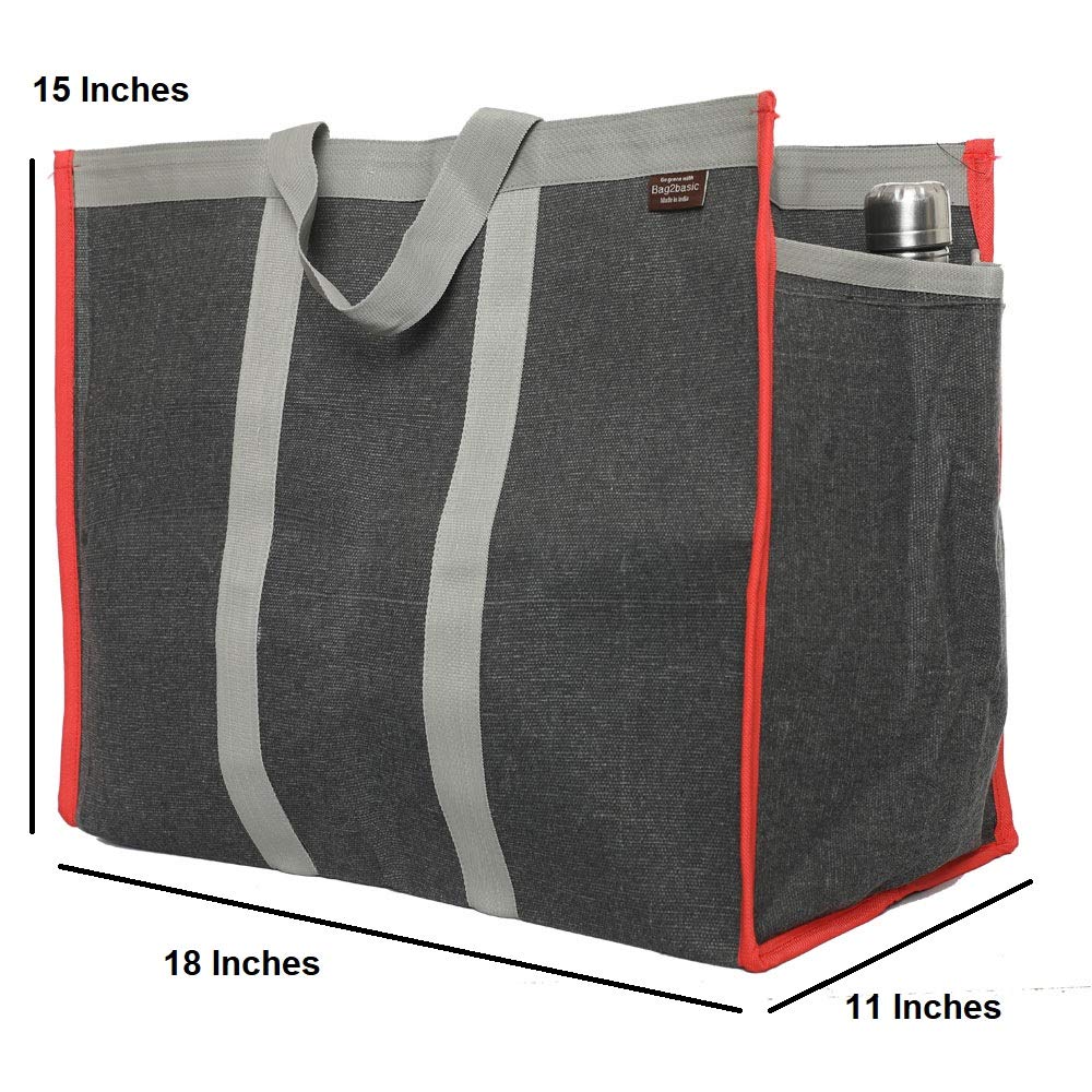 バッグ everyone canvas big tote (CHARCOAL) 1037e527de2f9aca972ed2706e2ba3